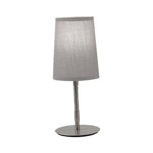 Lampada da tavolo in metallo - grigio